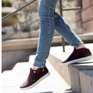 Ecco Side Zip Bootie Sneaker